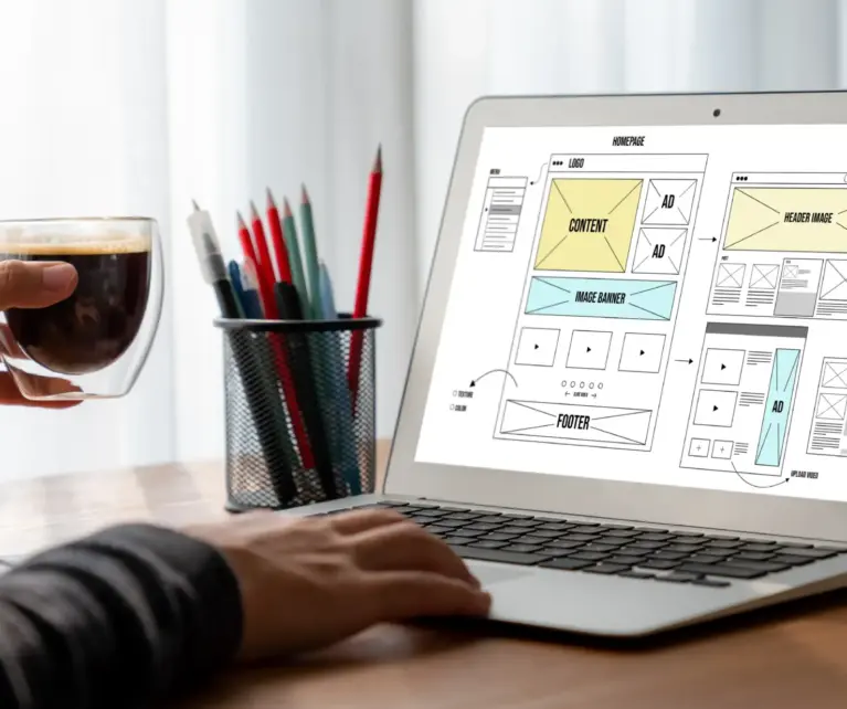 I redesign or build landing pages optimized for engagement and high conversion rates — blending UX psychology with visual clarity.