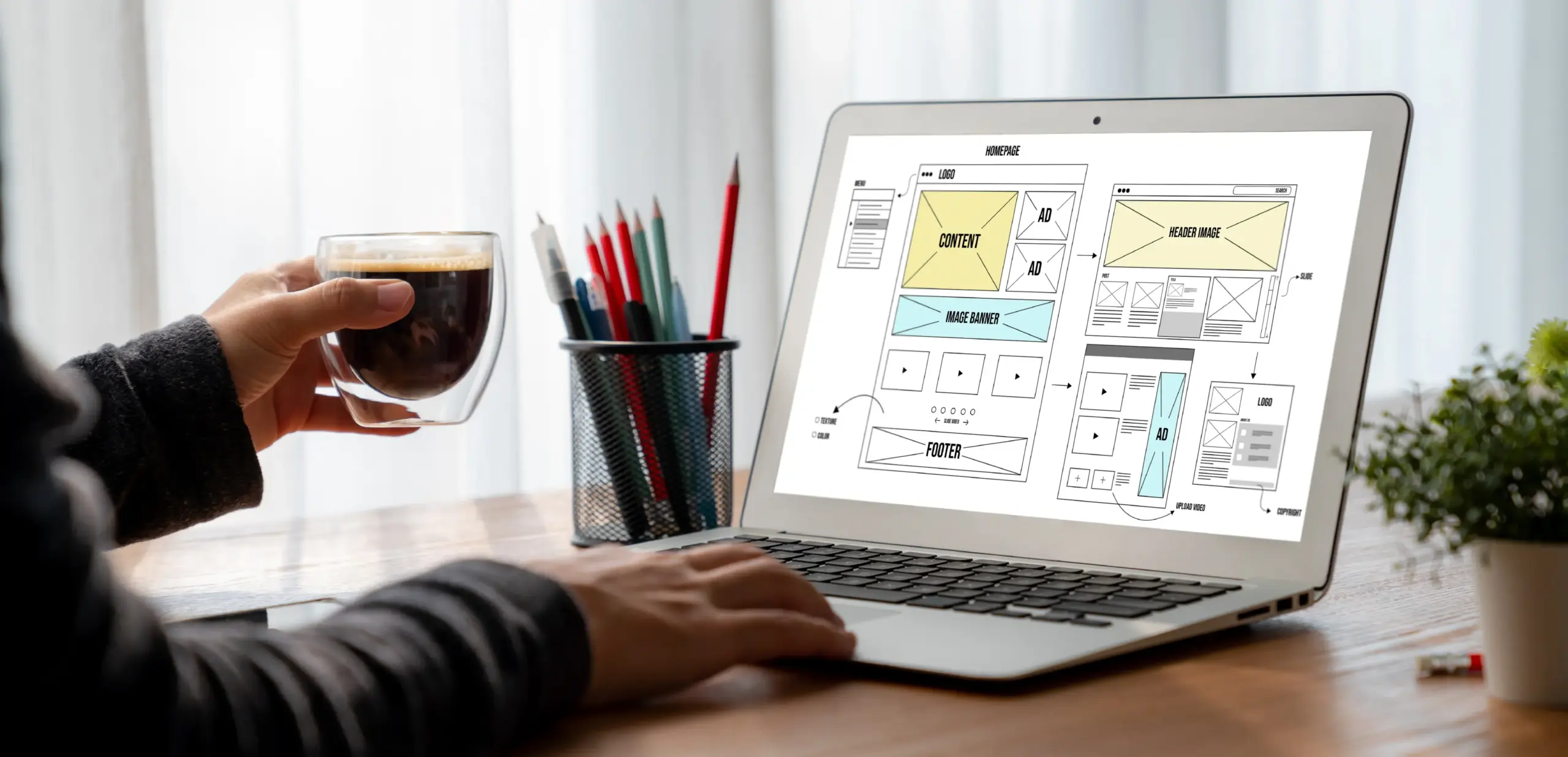I build fast, responsive websites using clean code and modern technologies — whether it's a landing page or a full business site.