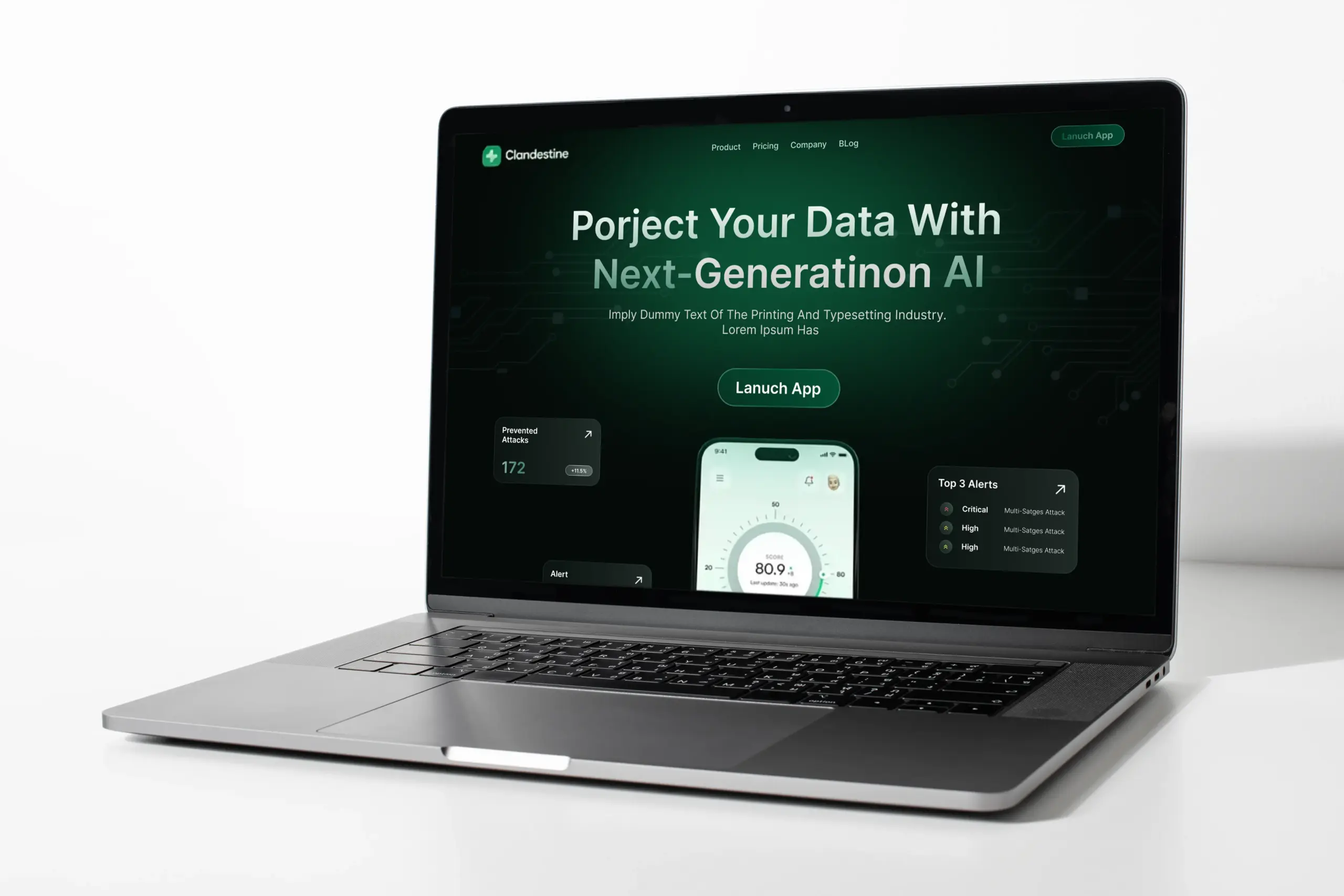 A sleek and informative landing page designed to present IT services with clarity and impact. Showcasing expertise, solutions, and value — all in one scroll.